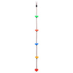 Vidaxl klimtouw met schijven 200 cm