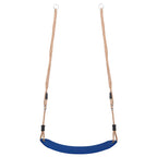 Vidaxl schommelzitje voor kinderen blauw