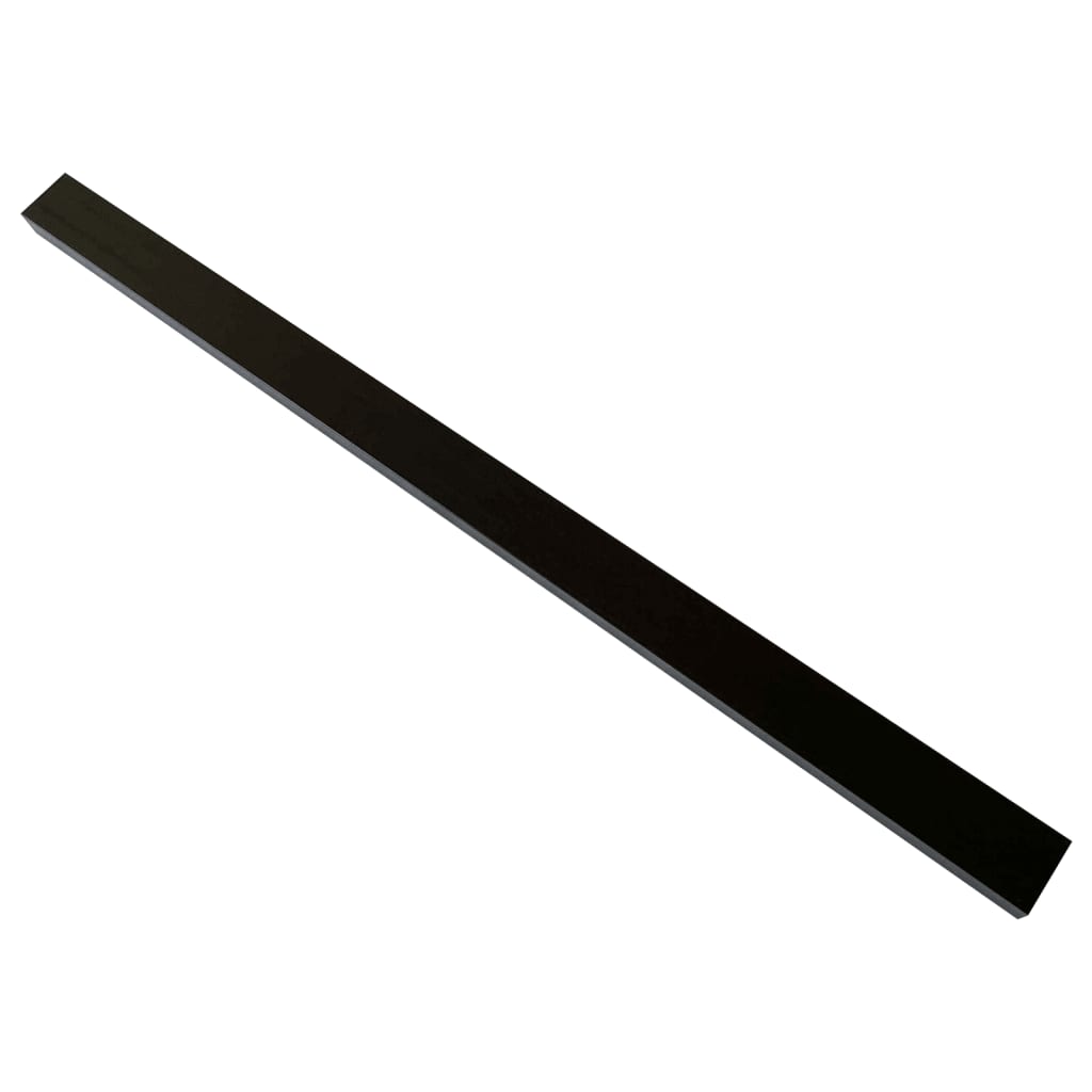 VidaXL Onderligger 6 st 170x8,5x4,5 cm HKC zwart