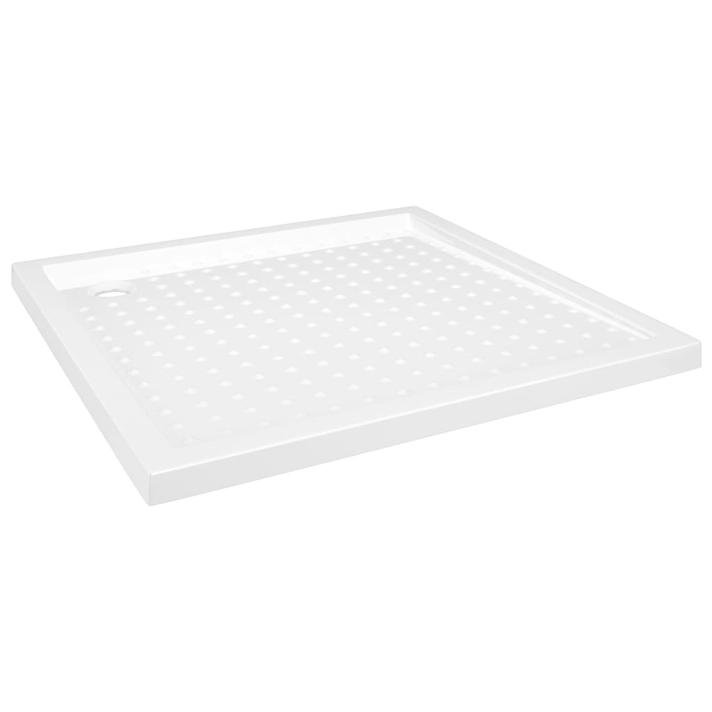 Vidaxl douchebak met noppen 80x80x4 cm abs wit