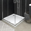 Vidaxl douchebak vierkant 80x80 cm abs wit