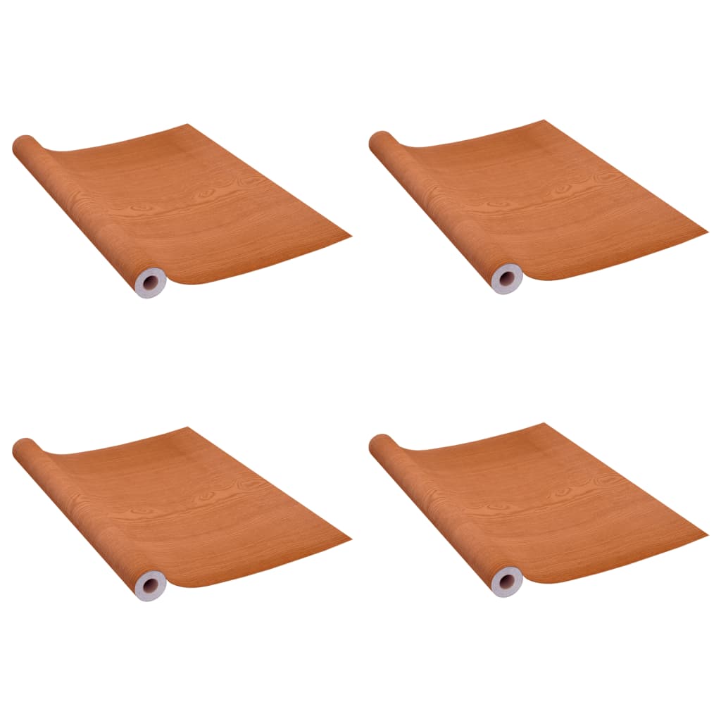 Vidaxl meubelfolies zelfklevend 2 st 500x90 cm pvc lichteikenkleurig