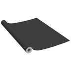 Vidaxl meubelfolies zelfklevend 2 st 500x90 cm pvc zwart