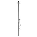 Vidaxl buitendouche 225 cm roestvrij staal