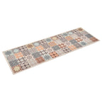 Vidaxl keukenmat wasbaar mosaic colour 60x300 cm