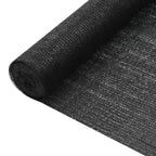 Vidaxl privacynet 75 g m² 3,6x50 m hdpe zwart