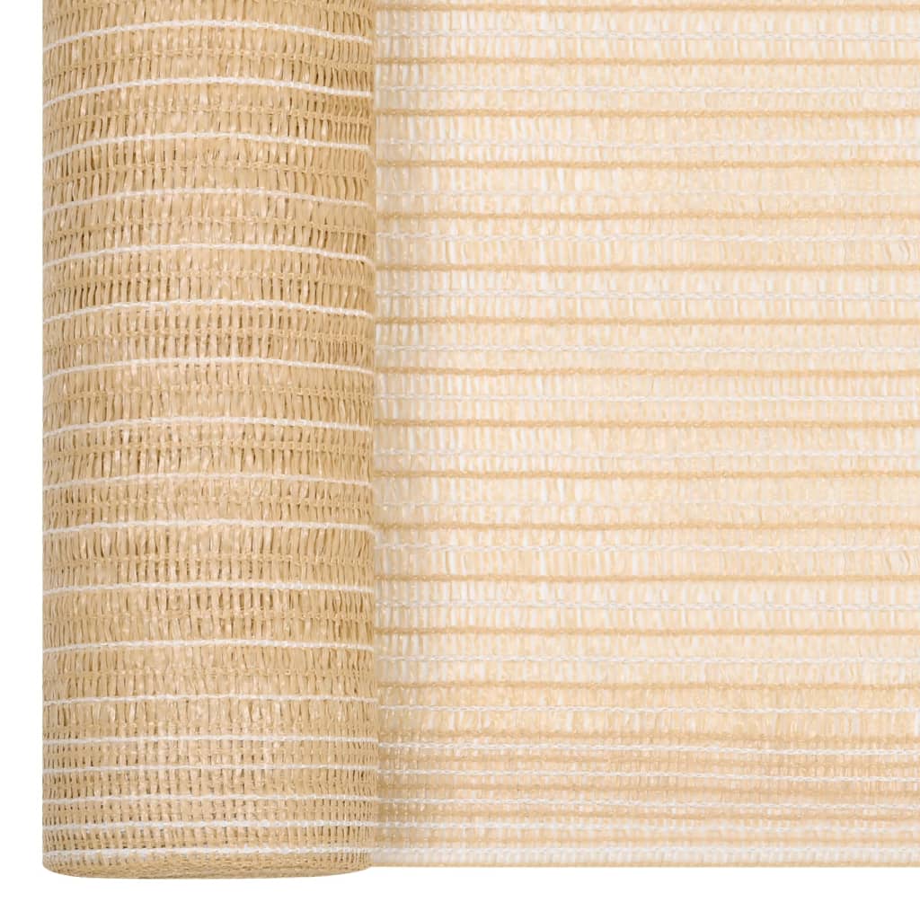 Vidaxl privacynet 75 g m² 2x10 m hdpe beige