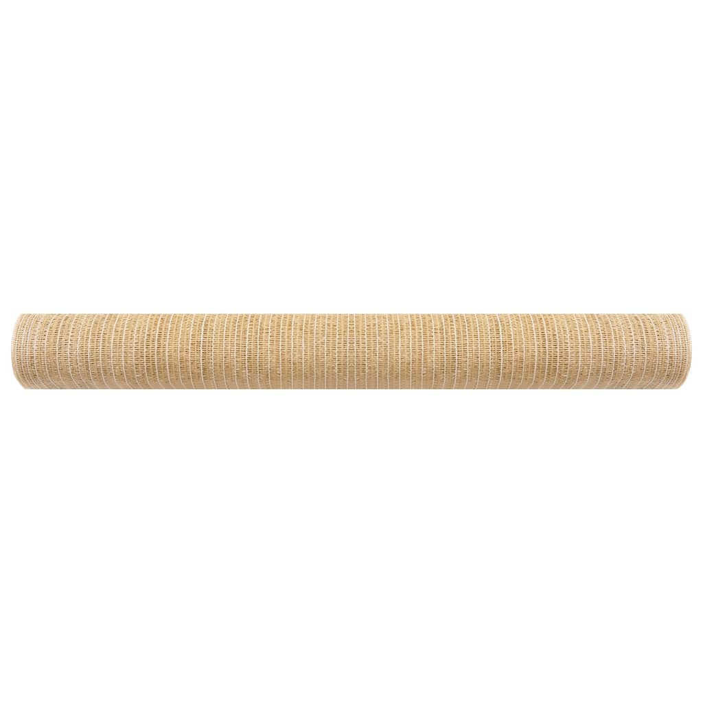 Vidaxl privacynet 75 g m² 2x25 m hdpe beige