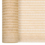 Vidaxl privacynet 195 g m² 1,5x10 m hdpe beige