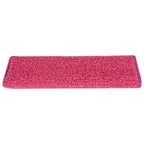 Vidaxl trapmatten 15 st 65x21x4 cm roze rechthoekige rand
