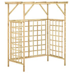 VidaXL Pergola voor 2 containers geïmpregneerd grenenhout