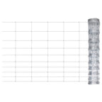Vidaxl hek 50x1,2 m gegalvaniseerd staal zilverkleurig