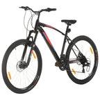 VidaXL Mountainbike 21 versnellingen 29 inch wielen 48 cm frame zwart