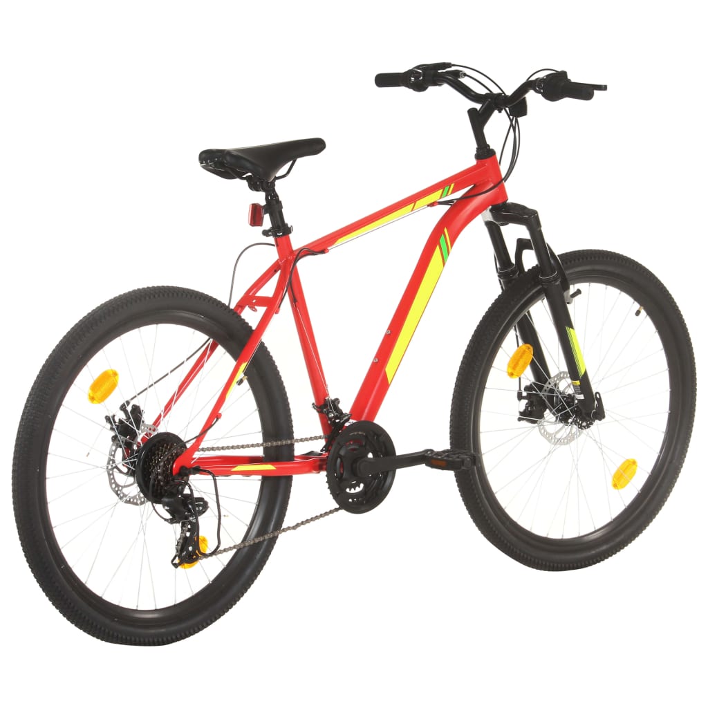 VidaXL Mountainbike 21 versnellingen 27,5 inch wielen 50 cm frame rood