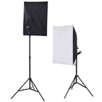Vidaxl fotostudioset met softboxlampen paraplu's achtergrond reflector