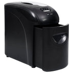Vidaxl papierversnipperaar 10 pagina's microcut zwart