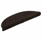 Vidaxl trapmatten zelfklevend 5 stuks 56x17x3 cm bruin halfrond