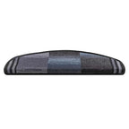 Vidaxl trapmatten zelfklevend 10 st 65x21x4 cm zwart en grijs