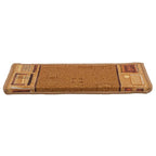Vidaxl trapmatten zelfklevend 10 st 65x21x4 cm beige