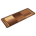 Vidaxl trapmatten zelfklevend 10 st 65x21x4 cm bruin