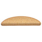 Vidaxl trapmatten zelfklevend 15 st sisal-look 56x17x3 cm sisalkleurig