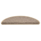Vidaxl trapmatten zelfklevend 15 st sisal-look 56x17x3 cm donkerbeige