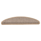 Vidaxl trapmatten zelfklevend 15 st sisal-look 56x17x3 cm lichtbeige