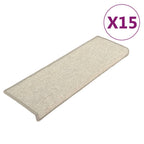 Vidaxl trapmatten 15 st 65x21x4 cm zilver met rechthoekige rand