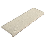 Vidaxl trapmatten 15 st 65x21x4 cm zilver met rechthoekige rand