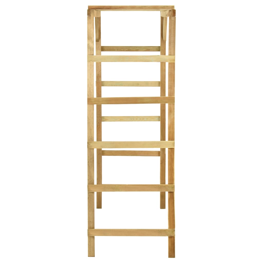 VidaXL Kinderklimrek 170x60x170 cm massief grenenhout