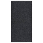 Vidaxl droogloopmat 100x200 cm antracietkleurig