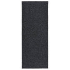 Vidaxl droogloopmat 100x250 cm antracietkleurig
