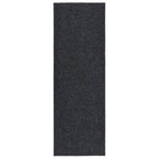 Vidaxl droogloopmat 100x300 cm antracietkleurig