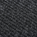 Vidaxl droogloopmat 100x350 cm antracietkleurig