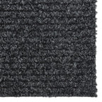 Vidaxl droogloopmat 100x450 cm antracietkleurig
