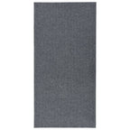 Vidaxl droogloopmat 100x200 cm grijs