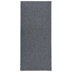 Vidaxl droogloopmat 100x250 cm grijs