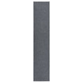 Vidaxl droogloopmat 100x500 cm grijs