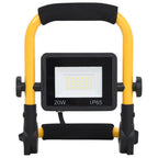 Vidaxl spotlight met handvat led 20 w warmwit