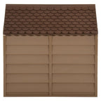 Vidaxl hondenhok 71x71,5x68 cm pp bruin