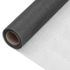 Vidaxl gaas 100x2000 cm glasvezel zwart