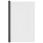 Vidaxl gaas 112x2000 cm glasvezel zwart