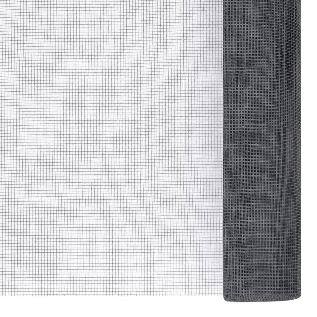 Vidaxl gaas 80x500 cm glasvezel grijs
