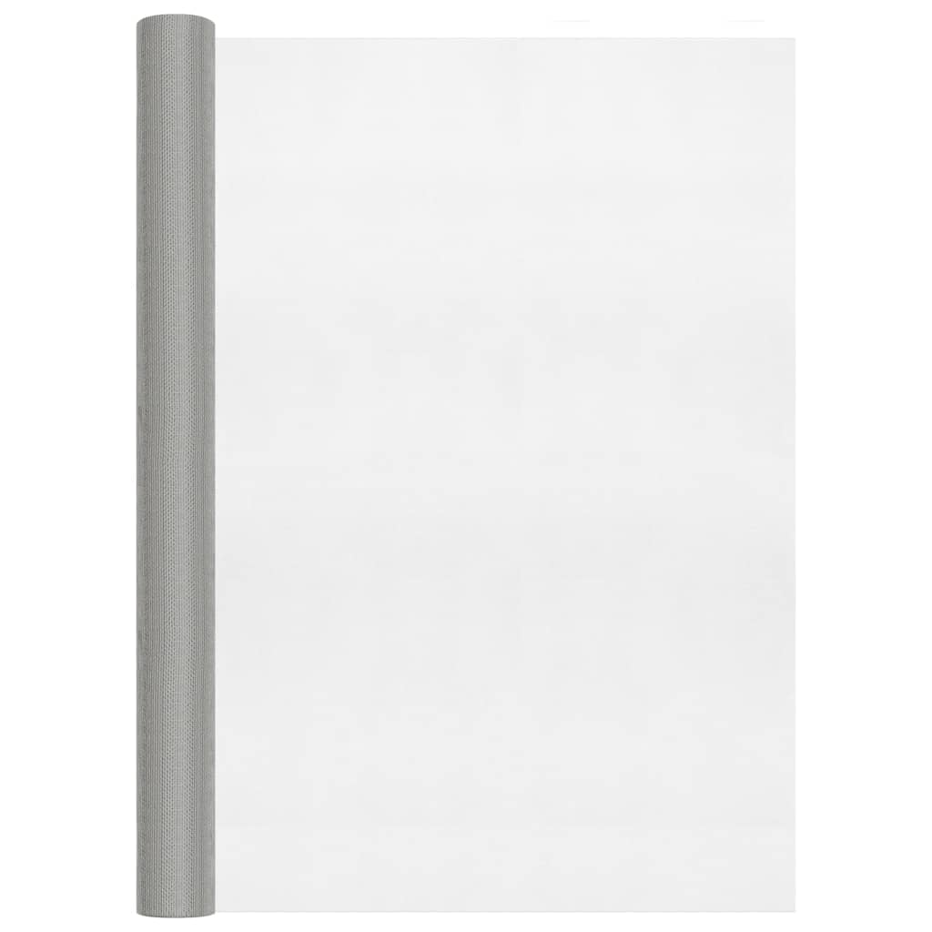 VidaXL Gaas 112x500 cm roestvrij staal zilverkleurig