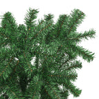 VidaXL Kunstkerstboom omgekeerd met standaard 150 cm groen