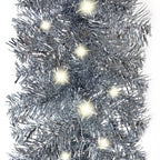 Vidaxl kerstslinger met led-lampjes 10 m zilverkleurig