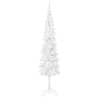 VidaXL Kerstboom smal 210 cm wit