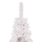 VidaXL Kerstboom smal 240 cm wit