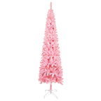 VidaXL Kerstboom smal 120 cm roze