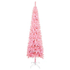 VidaXL Kerstboom smal 150 cm roze